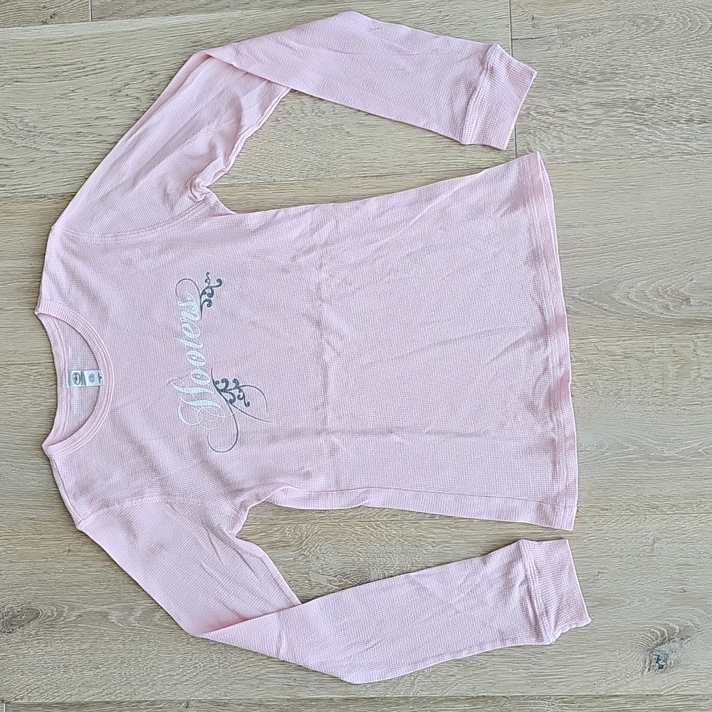Hooters Pink Long sleeve thermal